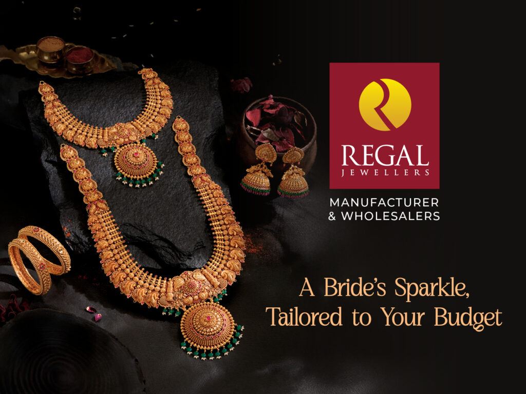 A bridal Sparkle collection by regal jewellers