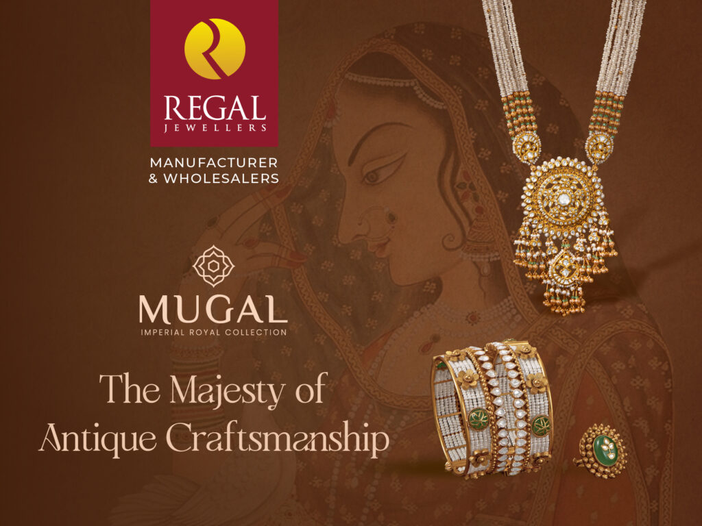 Antique gold jewellery featuring temple-inspired designs – Regal Jewellers Collection