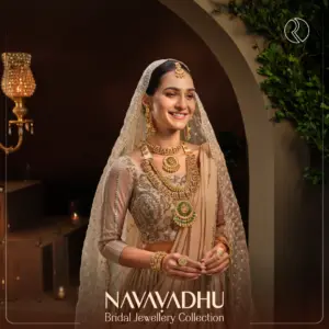 Navavadhu antique gold bridal jewellery collection by Regal Jewellers