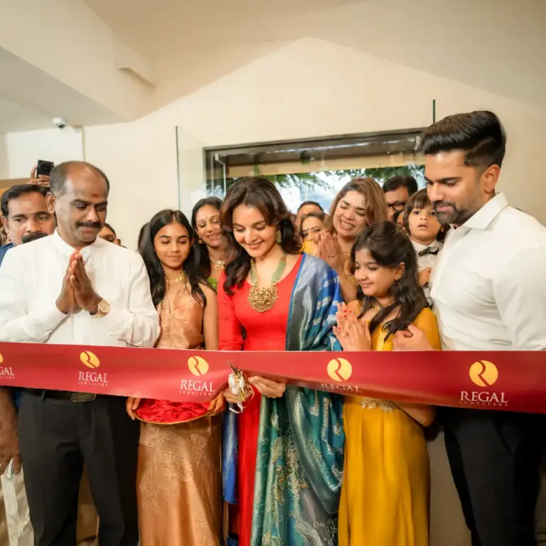 Jewellery showroom opening event in Palakkad at Regal Jewellers with Manju Warrier
