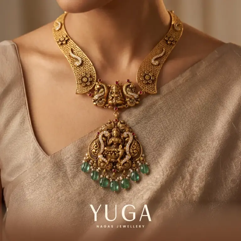 Yuga temple jewellery necklace