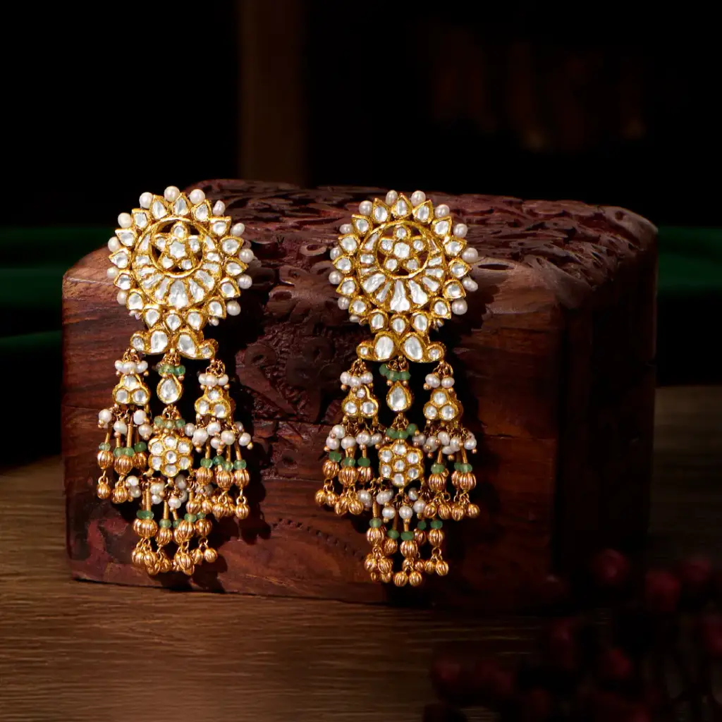 antique-hanging earrings-design
