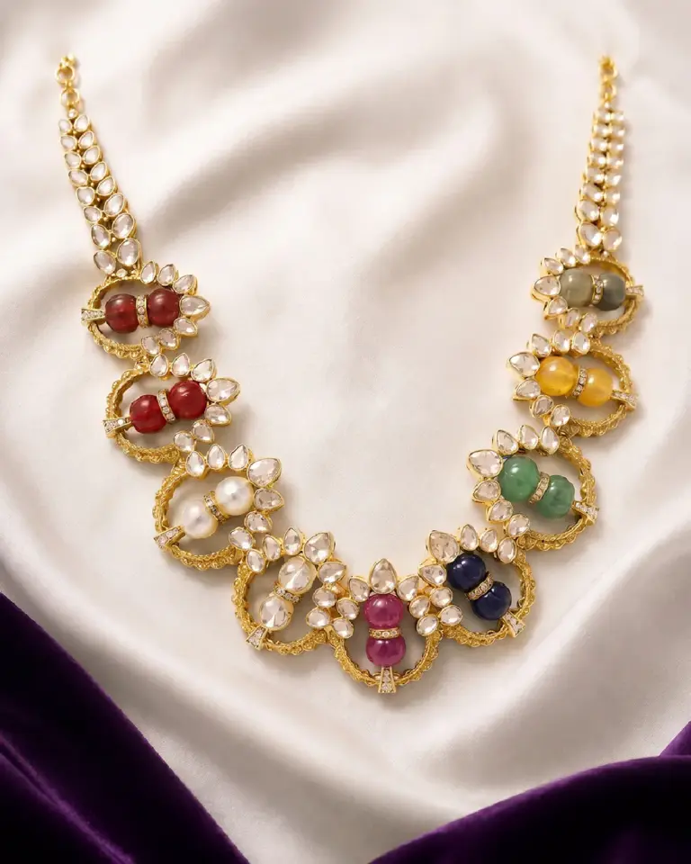 Gemstone necklace regal jewellers