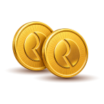 Two free gold coins